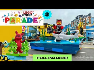 🎉 [4K] Full LEGOLAND California LEGO® World Parade 2025! ✨