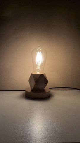 ST21 (ST64) LED Edison Filament Bulb, E26 Base, Dimmable 2700K Soft White, 6W (60W Equivalent) - Ideal for Living Room, Bedroom, Indoor & Decorative Lighting - 6 Pack