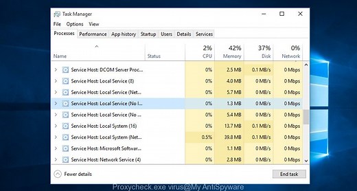How to remove Proxycheck.exe virus [Removal guide]