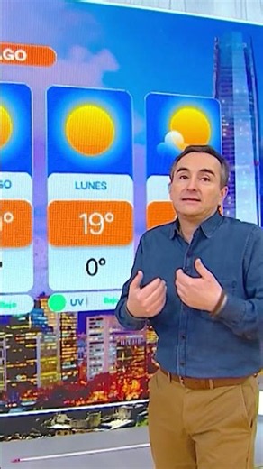 Down to -5°C: Frost forecast for this long weekend in Santiago #MuchoGustoMega