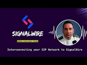 Integrate Your SIP Network with SignalWire | AI Agents, SIP Trunks & More!