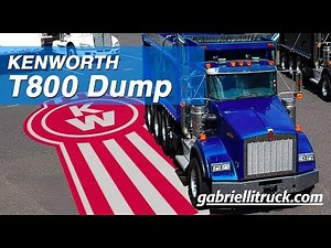 NEW Kenworth T800 Blue Dump Truck For Sale Near Me