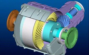 限滑差速器（Vari-Lok）3D数模图纸