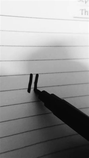 How to write 2 (Roman number) plz subscribe 🥺