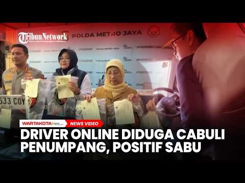 Driver Taksi Online Diduga Cabuli Penumpang Wanita dalam Mobil di Jakarta Pusat, Pelaku Positif Sabu