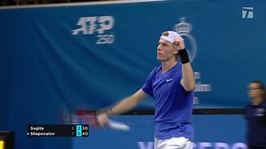 12K views · 459 reactions | He's into his FIRST. FINAL. EVER.  Denis Shapovalov certainly found his form, dominating Sugita 7-5, 6-2 and will take on Filip Krajinovic for the title. | Tennis Channel | Facebook