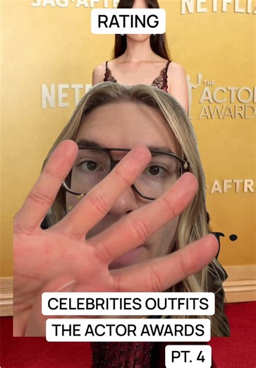 Rating celebrity outfits The Actor Awards PT. 4 #rating #celebrities #redcarpet #actorawards @Netflix @The Actor Awards @Dior @SAINT LAURENT @ZUHAIR MURAD @Repossi