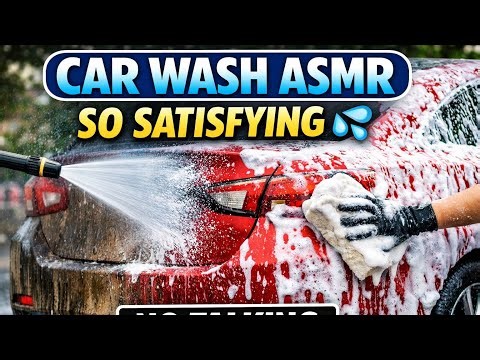 Car Wash ASMR | No Commentary Gameplay | Relaxing Mobile Gaming Sounds | Silent Joystick ASMR