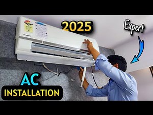 Complete Installation Process Step By Step ll LG Dual Inverter Split Air Conditioner ll