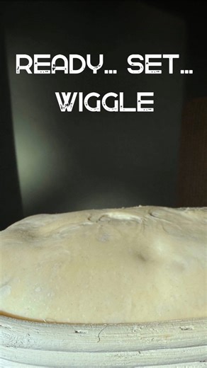 AgaDo Bread on Instagram: "Are you ready for the wiggle ? When your dough does this little dance 🕺 — what do you call it? The wiggle? The dough boogie? 😂👇 This dough went from slow stretch to full-on groove mode — perfectly alive, bubbly, and maybe a bit too excited. 💡 Baker’s tip: That little wiggle means your gluten network is strong and elastic — a sign your fermentation is on point. Just don’t let it overproof, or the dance party might collapse early. ✨ Do you test your dough by the poke