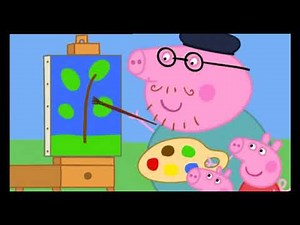 Peppa Pig Season 2 Episodes 37 • Painting • Cartoon for Kids 2018