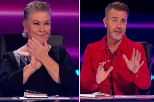 Walk The Line fans spot something funny about judges Gary Barlow & Dawn French