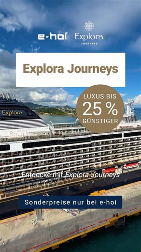 Luxury can be this affordable! #Cruises with Explora Journeys 🖤 #Cruise #ExploraJourneys