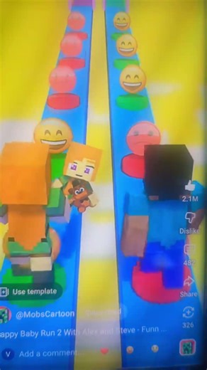 Happy Baby Run 2 With Alex and Steve -Funny Animation