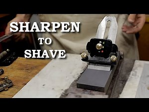How to SHARPEN a hand plane blade