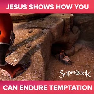 Did you know that Jesus was tempted by Satan for 40 days while He was fasting in the wilderness? 😮 Yet He did not give in because He has a powerful weapon against Satan's temptations. Find out what it is! WATCH now. 🙌🏻 | Superbook