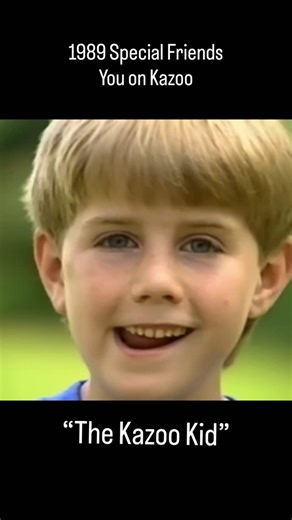 TheReelSecret on Instagram: "The Kazoo Kid meme originated from a 1989 children’s direct-to-video series called “You On Kazoo!” which was part of a larger series called “Special Friends.” The star of the video, a young boy with a bowl cut enthusiastically demonstrating how to play the kazoo and singing an original song, later became known as the “Kazoo Kid.” His name is Brett Ambler. The video gained viral popularity years later when it was uploaded to YouTube. In 2011, a five-minute clip was po