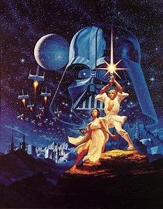 The Making of the Star Wars Poster with Greg Hildebrandt - Carl's Comix