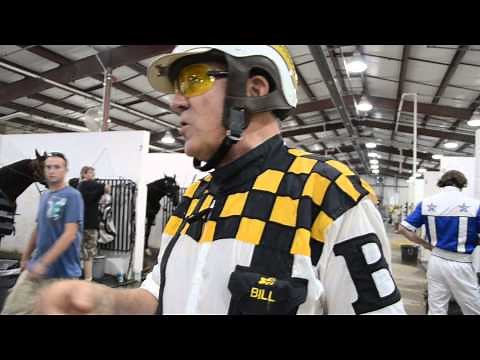 Harness racing at the Meadows Racetrack