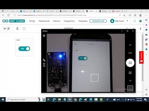 Koneksi NodeMCU ke Arduino IoT Cloud