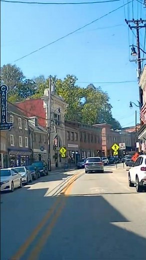 Driving through Historical Ellicott City, Howard County, MD | old Ellicott city | streetview819