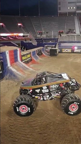 Bryce Kenny Tech Dech Wreck Deck Monster Jam World Finals High Jump Competition
