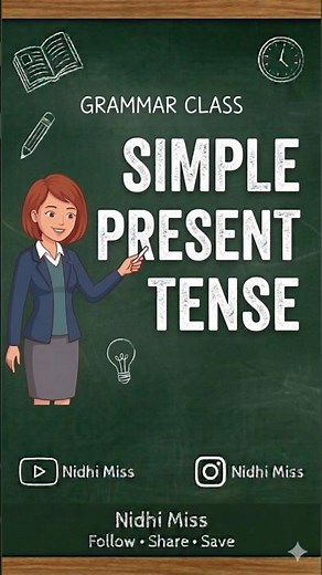 Simple Present Tense in English | Rules, Examples & Practice | Nidhi Miss