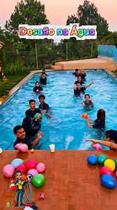 11K views · 46 reactions | Um super desafio na piscina. | Recriando Jogos e Brincadeiras | Facebook