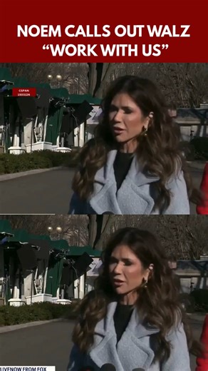 Global News Insights on Instagram: "Kristi Noem Urges Minnesota Leaders to Cooperate After Minneapolis Operations Homeland Security Secretary Kristi Noem says Minnesota Governor Tim Walz and his leadership team must engage with federal authorities to work collaboratively. Citing Louisiana as a contrast, Noem says similar operations there faced far less backlash because state leaders cooperated—reigniting debate over federal-state coordination, leadership, and public safety. #KristiNoem #TimWalz 