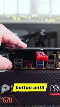 No CPU Needed! Update your BIOS with the BIOS Flash Button. Here's How!