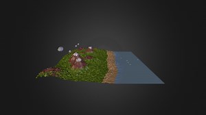 LowPoly landscape - Download Free 3D model by anul147