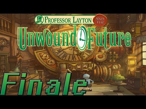 SAYING GOODBYE || Let's Play Professor Layton and the Unwound Future (Playthrough/Gameplay) Finale