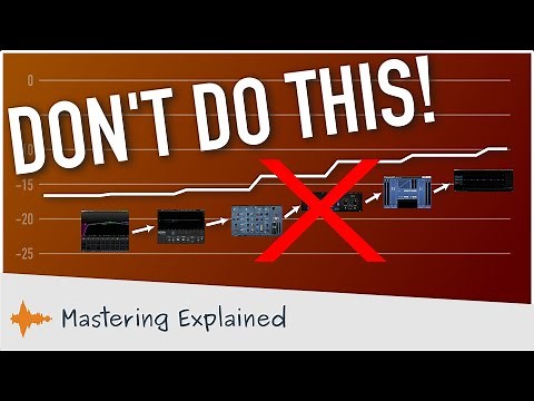 Gain staging in mastering (the right way)