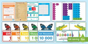 Number and Place Value Display Pack LKS2
