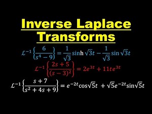 Inverse Laplace Transform | Differential Equations | Lecture 26