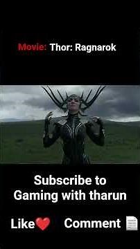 The Power of Hela 💀 | Thor: Ragnarok Epic Scene