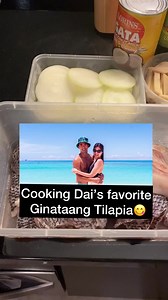Basta Chef Sweet Lover. Cooked ginataang tilapia for Michelle Vito👨‍🍳 | Enzo Pineda