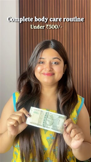 ₹500 Me Complete Body Care Routine 😳 | Budget Glow Up Guide (Shower to Glow)