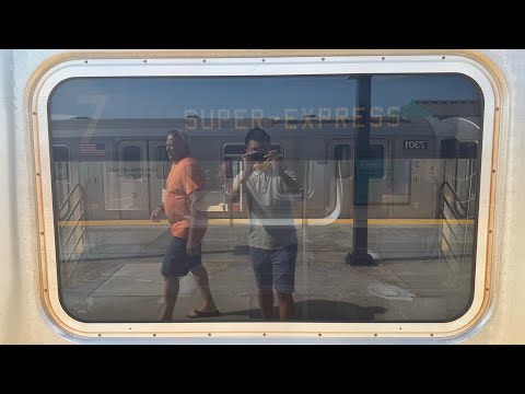 IRT Subway: R188 (7) Super Express Train Ride from Mets Willets Point to 34th Street Hudson Yards