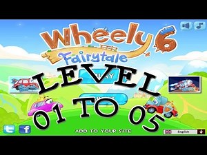 Wheely 6 Fairytale Level 1 to 5 Walkthrough 3 star