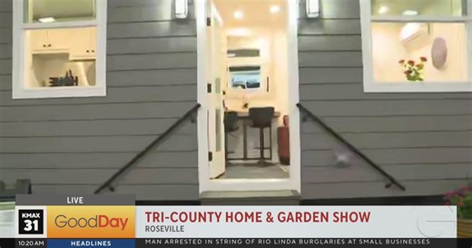 At the Tri-County Home & Garden Show, you can shop for your very own tiny home!