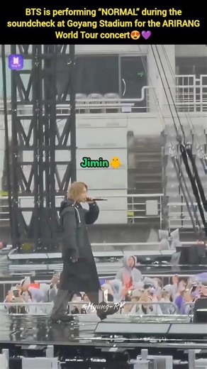 BTS “NORMAL” during the soundcheck😍😭 #v #jk #rm #jin #jimin #jhope #suga #shorts #bts