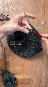 Bonnet Beanie Crochet Pattern