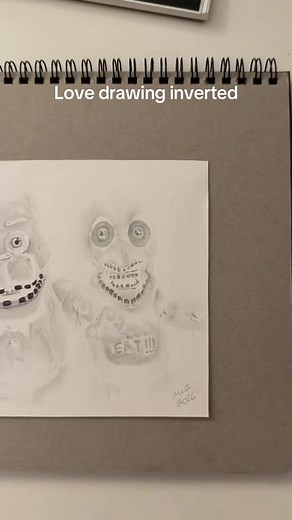 Inverted FNAF Art: A Creative Twist