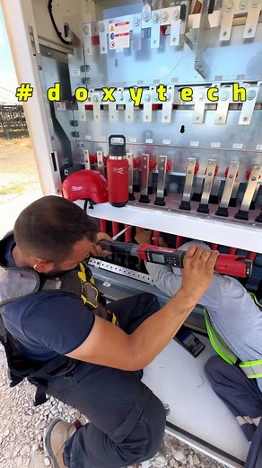 Torque values , it's very important to tight the cable lug bolt as per the mentioned values in the data sheet ⚡️🔧 . . . . . . . #solar #renewableenergy #energy #future#green #megaproject #electrician #cable #highvoltage #Doxytech #future #Sustainability #ecofriendly #viral #engineering #electricalengineering #amazing #حيفا_عكا_يافا_جنين_القدس_الخليل_سخنين_ #حيفا #كهرباء #عكا .