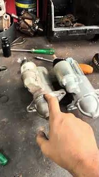 CHEVROLET SPIN WON'T START. STARTER MOTOR REPLACEMENT