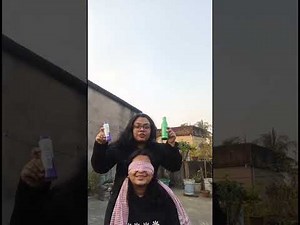 Blind fold game 🤣 just for fun