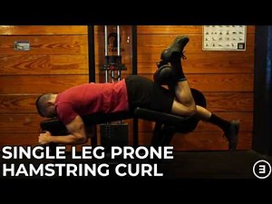 Single Leg Prone Hamstring Curl