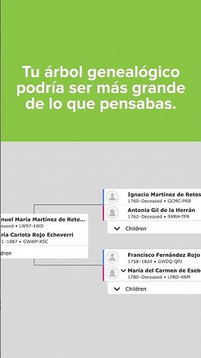 Descubre más acerca de tu familia con FamilySearch