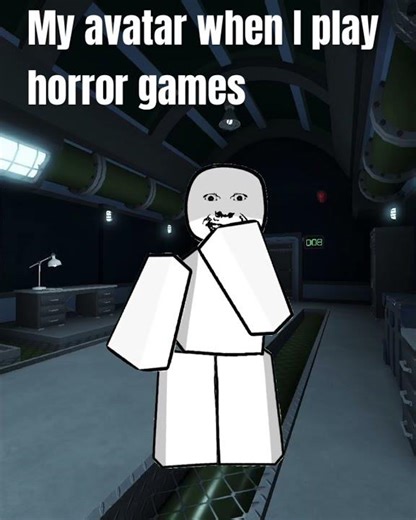 When I play horror games #edit #animation #roblox #robloxanimation #jester #funk #funny